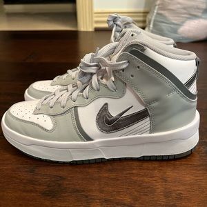nike dunk high up “light smoke grey”
